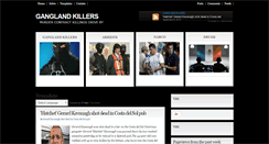 Desktop Screenshot of ganglandkill.blogspot.com