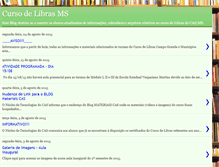 Tablet Screenshot of cursodelibrasms.blogspot.com