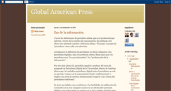 Desktop Screenshot of globalamericanpress.blogspot.com