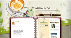 Desktop Screenshot of a-girl-and-her-fork.blogspot.com