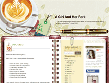 Tablet Screenshot of a-girl-and-her-fork.blogspot.com