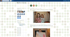 Desktop Screenshot of mothersgoose.blogspot.com