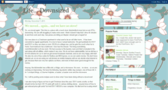 Desktop Screenshot of familylifedownsized.blogspot.com