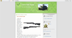 Desktop Screenshot of calvintalksgames.blogspot.com