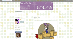 Desktop Screenshot of juliebellule.blogspot.com