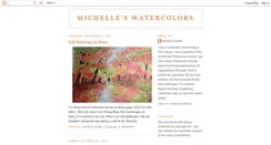 Desktop Screenshot of mhwatercolornotes.blogspot.com