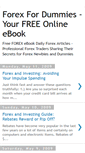 Mobile Screenshot of forexfordummiesebook.blogspot.com