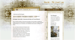 Desktop Screenshot of naturalismenogrealismen.blogspot.com
