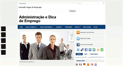 Desktop Screenshot of administracaoedicadeemprego.blogspot.com