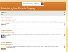 Tablet Screenshot of administracaoedicadeemprego.blogspot.com