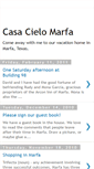 Mobile Screenshot of casacielomarfa.blogspot.com