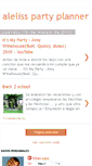 Mobile Screenshot of alelisspartyplanner.blogspot.com