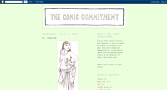 Desktop Screenshot of comiccommitment.blogspot.com