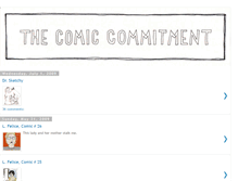 Tablet Screenshot of comiccommitment.blogspot.com