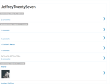 Tablet Screenshot of jeffreytwentyseven.blogspot.com
