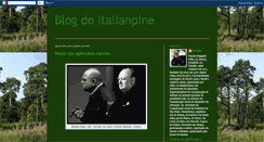 Desktop Screenshot of blogdoitalianpine.blogspot.com