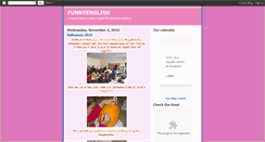 Desktop Screenshot of funnyenglish-lara.blogspot.com