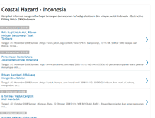 Tablet Screenshot of coastal-hazard.blogspot.com