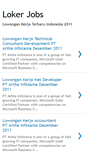 Mobile Screenshot of lokerjobs.blogspot.com
