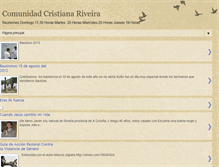 Tablet Screenshot of buenasnoticiasriveira.blogspot.com