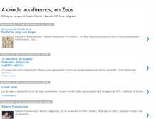 Tablet Screenshot of adondeacudiremosohzeus.blogspot.com
