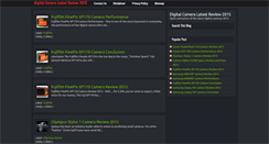 Desktop Screenshot of digitalcamerareviewz.blogspot.com