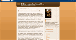 Desktop Screenshot of elpersonaldecarlosefren.blogspot.com