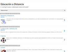 Tablet Screenshot of eduacacionadistancia.blogspot.com