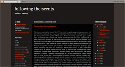 Desktop Screenshot of followingthescents.blogspot.com