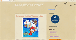 Desktop Screenshot of kangaroos-corner.blogspot.com