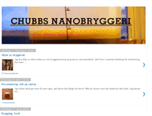 Tablet Screenshot of chubbsnanobryggeri.blogspot.com