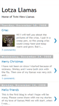 Mobile Screenshot of lotzallamas.blogspot.com