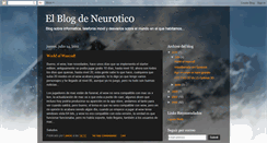 Desktop Screenshot of neur0tic0.blogspot.com