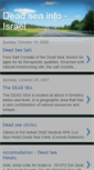 Mobile Screenshot of deadseainfo.blogspot.com