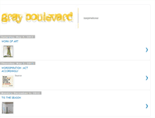 Tablet Screenshot of grayboulevard.blogspot.com