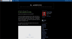 Desktop Screenshot of agresivo.blogspot.com