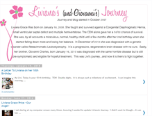 Tablet Screenshot of livianasjourney.blogspot.com