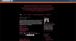 Desktop Screenshot of kasihkiranacollection.blogspot.com