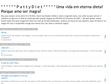 Tablet Screenshot of pattydiet.blogspot.com