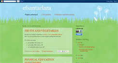 Desktop Screenshot of efsantaclara.blogspot.com