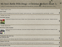 Tablet Screenshot of drugsmysonsbattle.blogspot.com