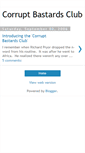 Mobile Screenshot of corruptbastards.blogspot.com