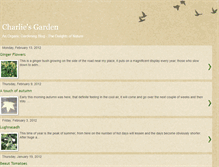 Tablet Screenshot of incharliesgarden.blogspot.com