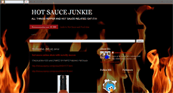 Desktop Screenshot of addictedhotsauce.blogspot.com