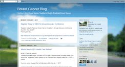 Desktop Screenshot of breastcanceradvocacy.blogspot.com