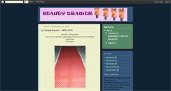 Desktop Screenshot of beautydrawer.blogspot.com