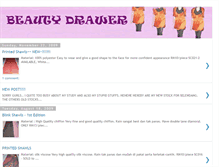 Tablet Screenshot of beautydrawer.blogspot.com