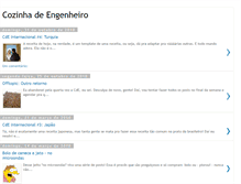 Tablet Screenshot of cozinhadeengenheiro.blogspot.com