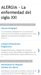 Mobile Screenshot of alergiasigloxxi.blogspot.com