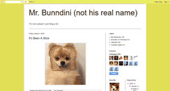 Desktop Screenshot of mrbunndini.blogspot.com